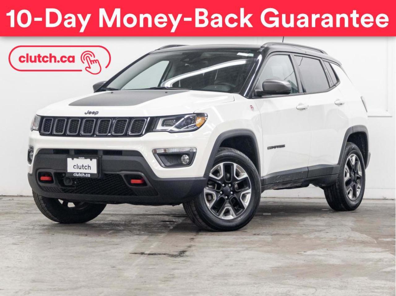Used 2018 Jeep Compass Trailhawk 4x4 w/ Apple CarPlay & Android Auto, Backup Cam, A/C for sale in Toronto, ON