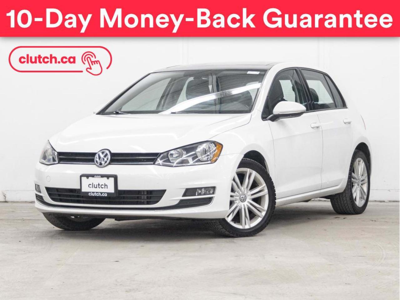 Used 2017 Volkswagen Golf Highline w/ Apple CarPlay & Android Auto, Cruise Control, Nav for sale in Toronto, ON