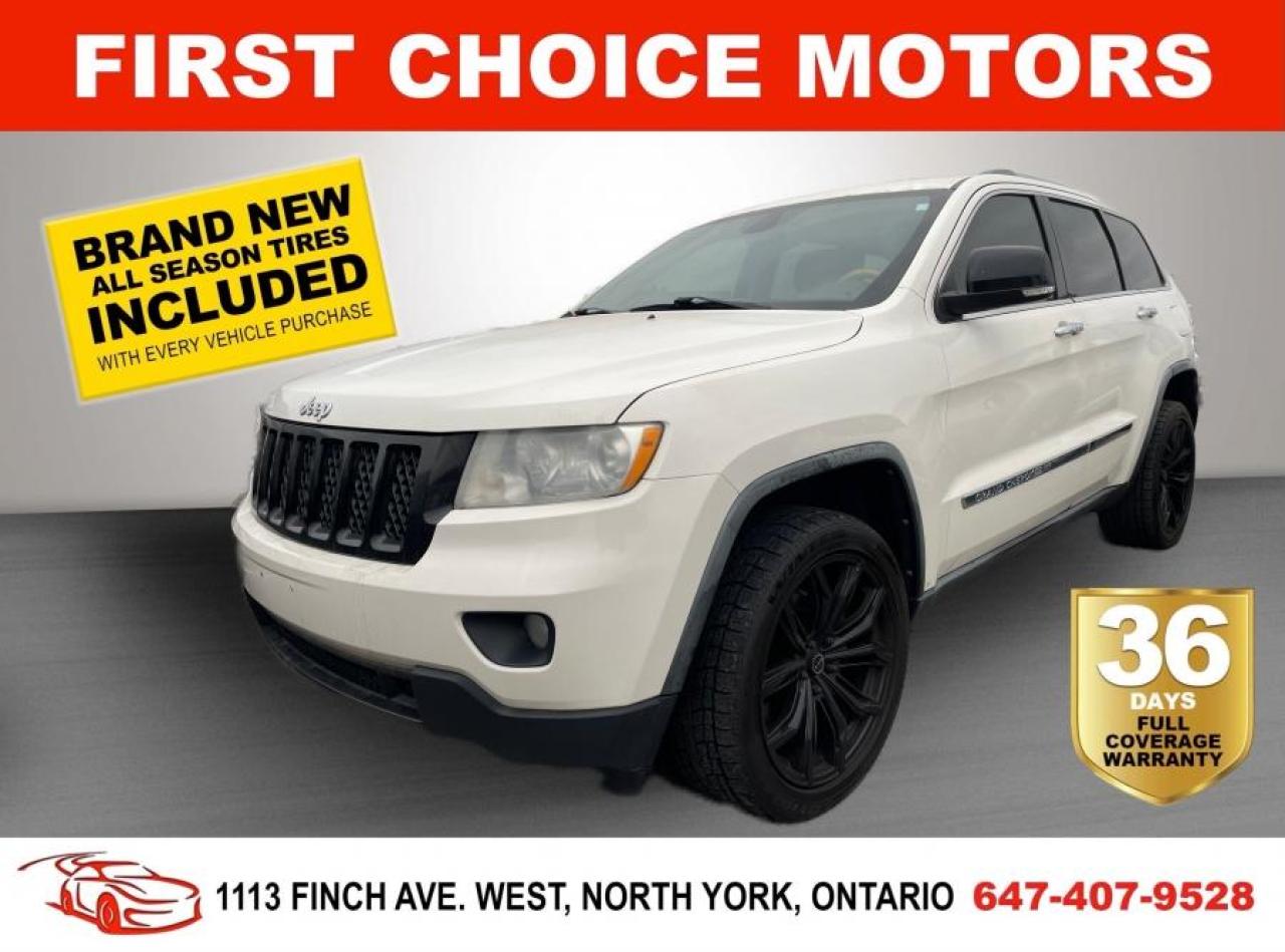 2011 Jeep Grand Cherokee OVERLAND ~AUTOMATIC, FULLY CERTIFIED WITH WARRANTY - Photo #1