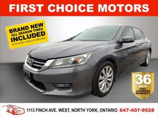 Used 2014 Honda Accord EX-L ~AUTOMATIC, FULLY CERTIFIED WITH WARRANTY!!!~ for sale in North York, ON