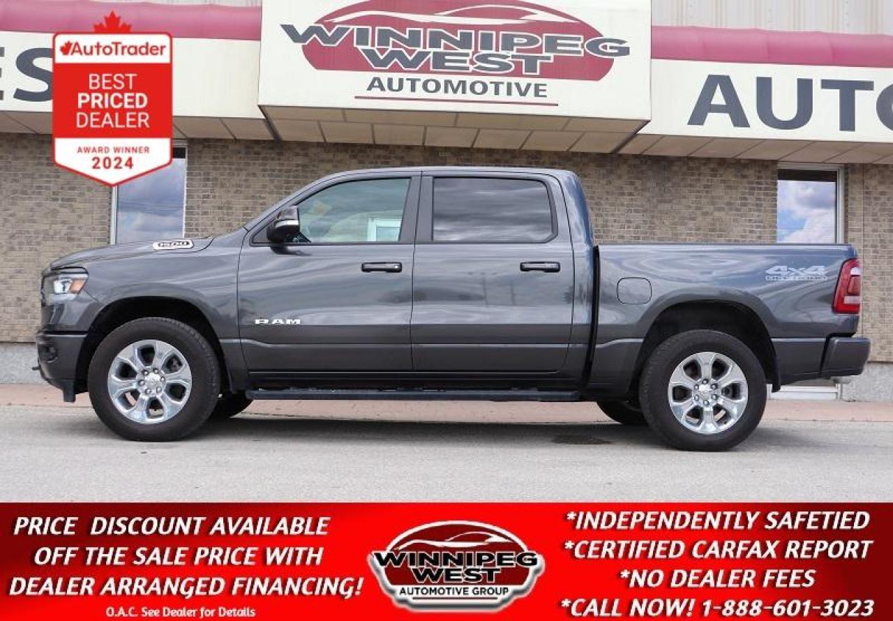 Used 2019 RAM 1500 LVL II SPORT OFF RD 5.7L 4X4, HTD LEATHER,LOADED!! for sale in Headingley, MB