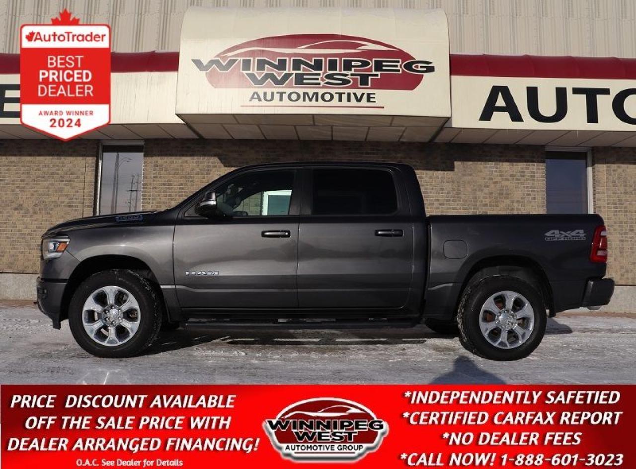 Used 2019 RAM 1500 LVL II SPORT OFF RD 5.7L 4X4, HTD LEATHER,LOADED!! for sale in Headingley, MB