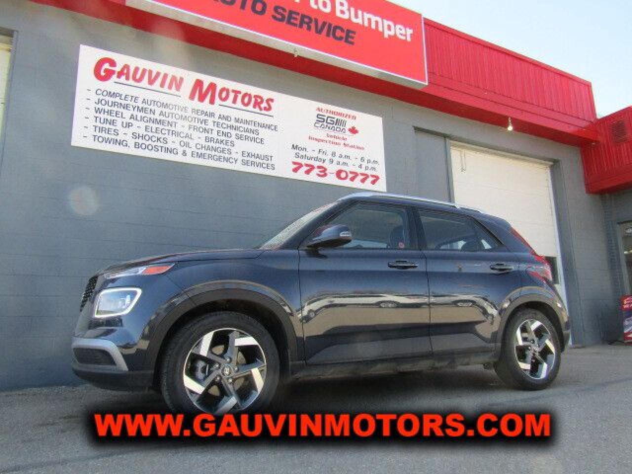 Used 2023 Hyundai Venue Ultimate Denim Model Loaded Sunroof Heated Seats for sale in Swift Current, SK