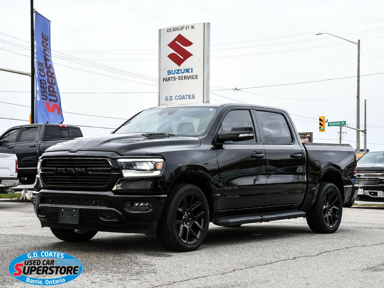 Used 2022 RAM 1500 SPORT CREW CAB 4X4 for sale in Barrie, ON