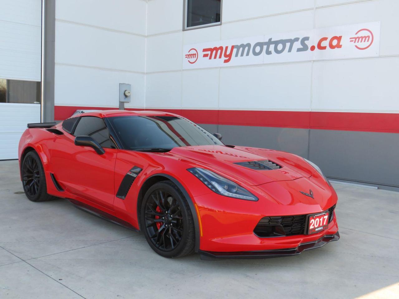 Used 2017 Chevrolet Corvette Z06 2LZ (**TRADES (ESPECIALLY MUSCLE CARS) WELCOME!!**RARE!!**Z06 7SPEED MANUAL**ONE OWNER**ALLOYS**HEATED SEATS**COOLED SEATS**BACKUP CAMERA**360 CAMERA**) for sale in Tillsonburg, ON