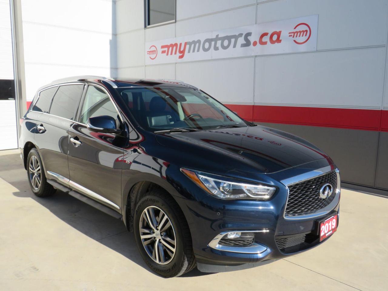 Used 2019 Infiniti QX60 PURE (**V6**7 SEATER**AWD**ALLOY WHEELS**FOG LIGHTS**LEATHER** POWER DRIVERS/PASSENGERS SEAT**PUSH BUTTON START**SUNROOF**POWER HATCH**MEMORY DRIVERS SEAT**HEATED STEERING WHEEL**NAVIGATION** BACKUP CAMERA**HEATED SEATS**REMOTE START**) for sale in Tillsonburg, ON