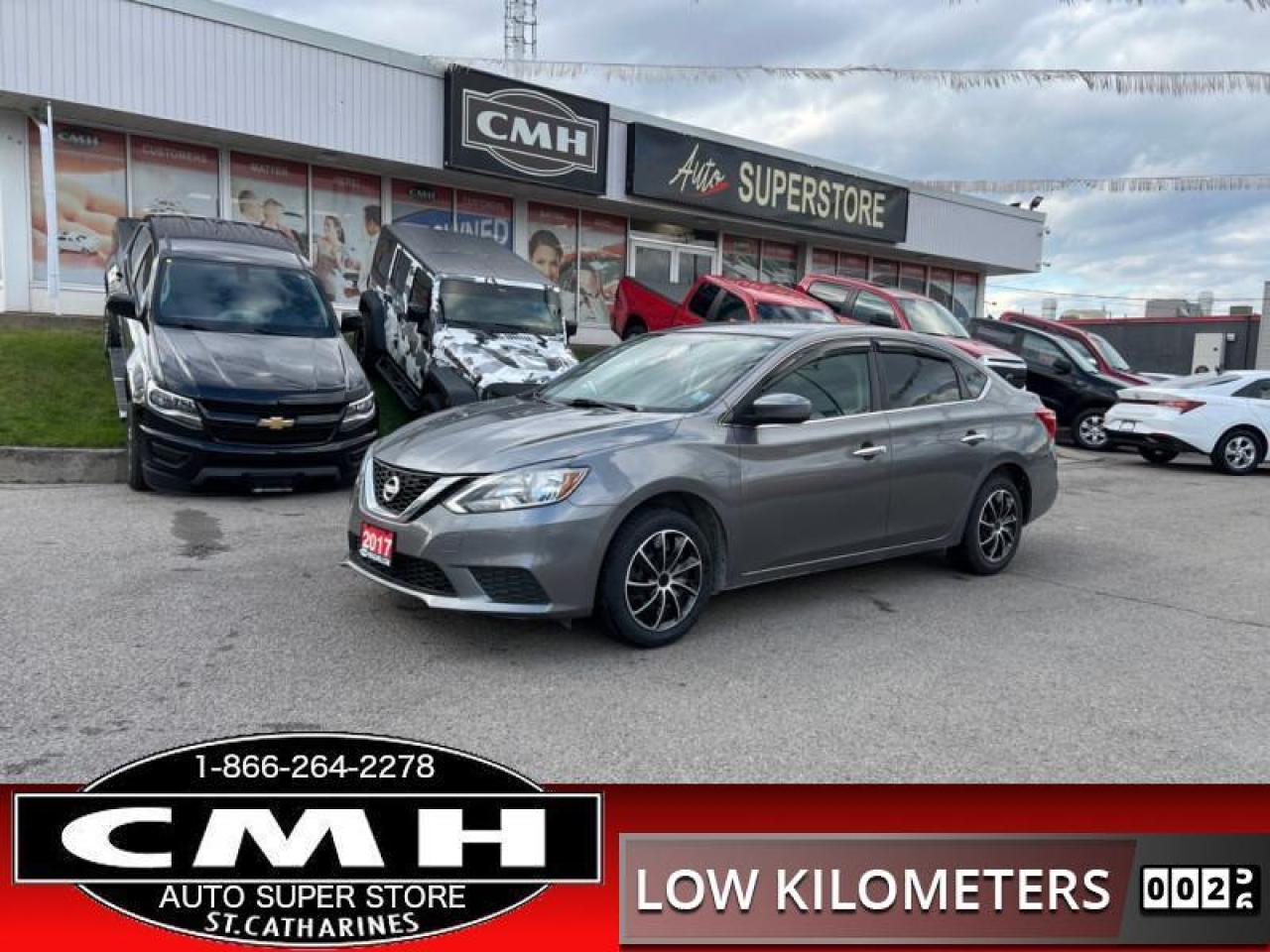 Used 2017 Nissan Sentra 1.8 SV  CAM HTD-SEATS BLUETOOTH for sale in St. Catharines, ON