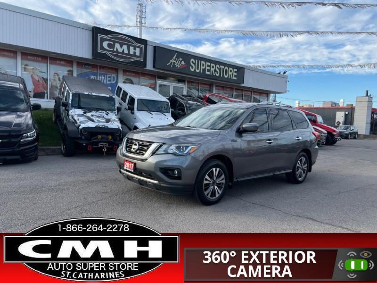Used 2017 Nissan Pathfinder SL  7-PASS HTD-SW 360-CAM P/GATE for sale in St. Catharines, ON