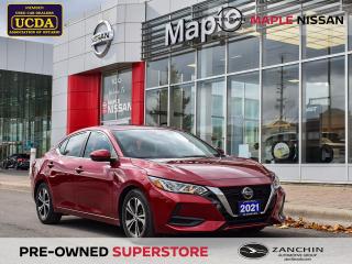 Used 2021 Nissan Sentra SV|Blind Spot|Apple CarPlay|Moonroof|Remote Start for sale in Maple, ON