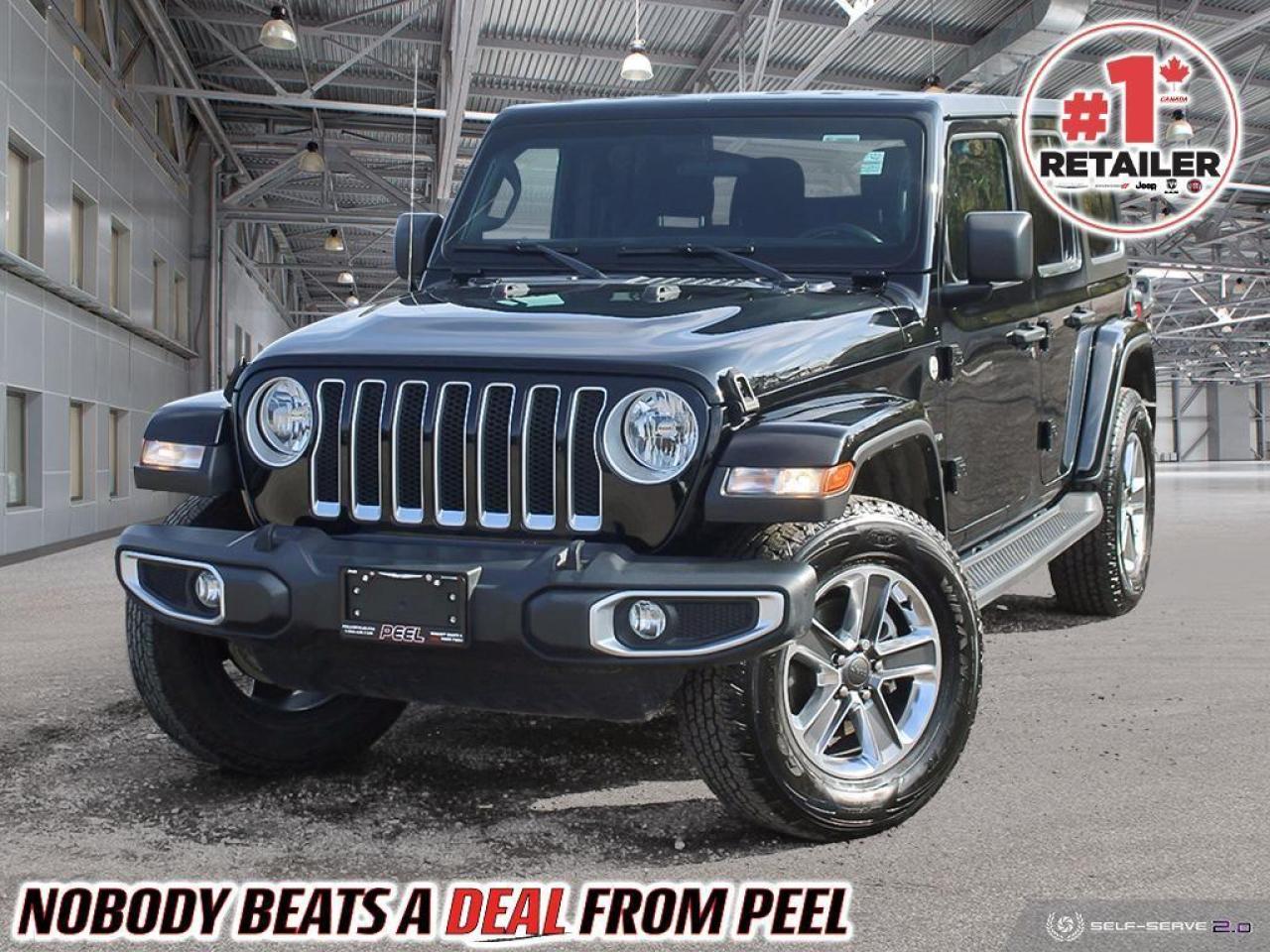 Used 2021 Jeep Wrangler Unlimited Sahara 4x4 Cold Weather Grp for sale in Mississauga, ON