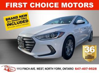 Used 2017 Hyundai Elantra Limited for sale in North York, ON