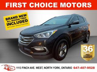 Used 2017 Hyundai Santa Fe Sport SPORT ~AUTOMATIC, FULLY CERTIFIED WITH WARRANTY!!! for sale in North York, ON