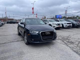 Used 2015 Audi Q3 LEATHER SUNROOF H-SEATS! WE FINANCE ALL CREDIT! for sale in London, ON