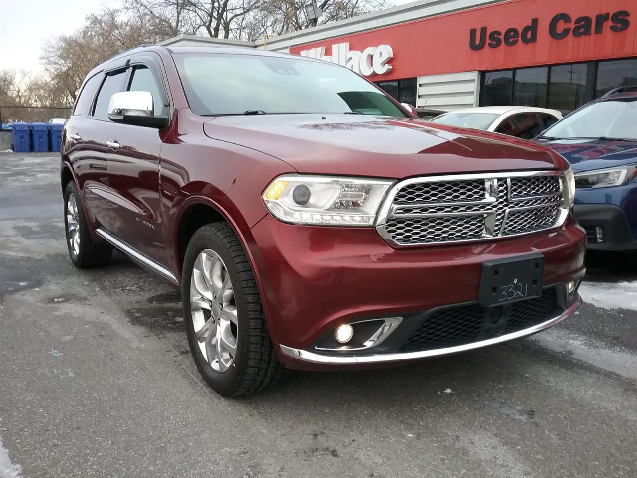 Used 2017 Dodge Durango | CITADEL | AWD | LEATHER | SUNROOF | WE FINANCE for sale in Ottawa, ON