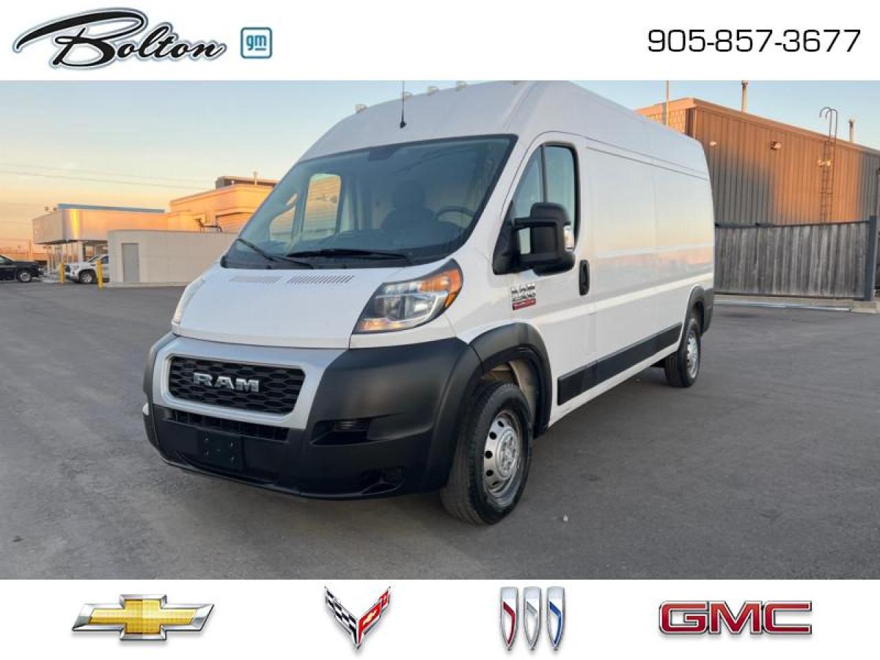 Used 2020 RAM 2500 ProMaster High Roof - $402 B/W for sale in Bolton, ON
