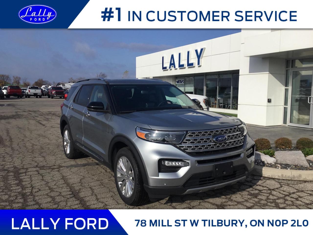 New 2023 Ford Explorer LIMITED for sale in Tilbury, ON