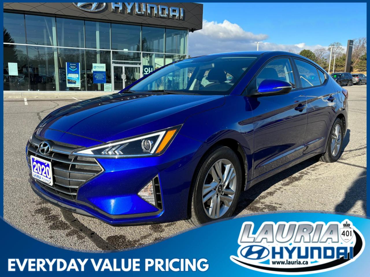 Used 2020 Hyundai Elantra PREFERRED AUTO for sale in Port Hope, ON