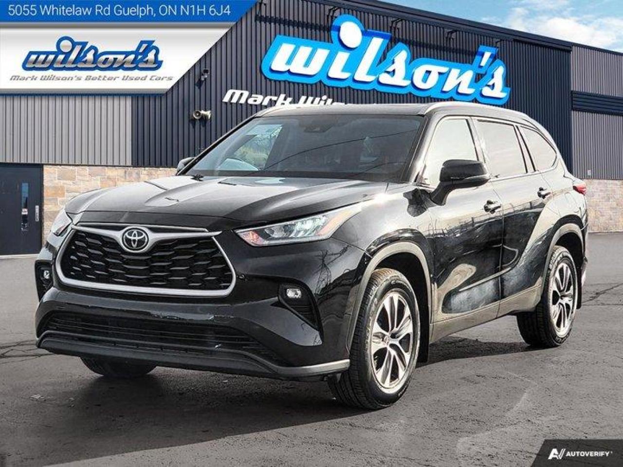 Used 2021 Toyota Highlander XLE AWD - Sunroof, Third Row, Heated SeatS, Power Liftgate, Radar Cruise & Much More! for sale in Guelph, ON