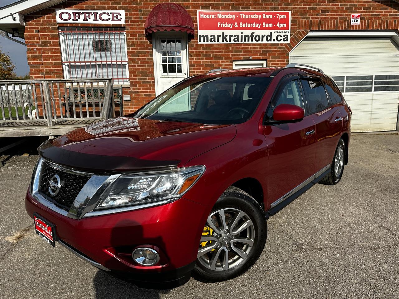 2013 Nissan Pathfinder SL 4WD HTD LTHR Dual-Roof Backup Cam Dual-A/C CD