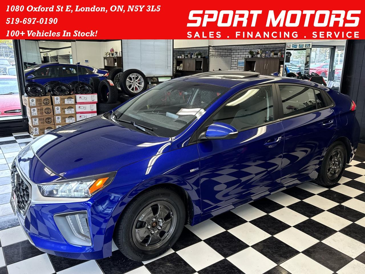 Used 2020 Hyundai IONIQ Hybrid Preferred+LEDs+Lane Keep+Sunroof+New Tires for sale in London, ON