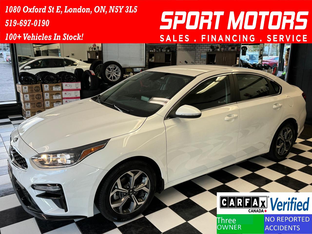 Used 2020 Kia Forte EX+ApplePlay+Lane Keep Assit+Camera+CLEAN CARFAX for sale in London, ON