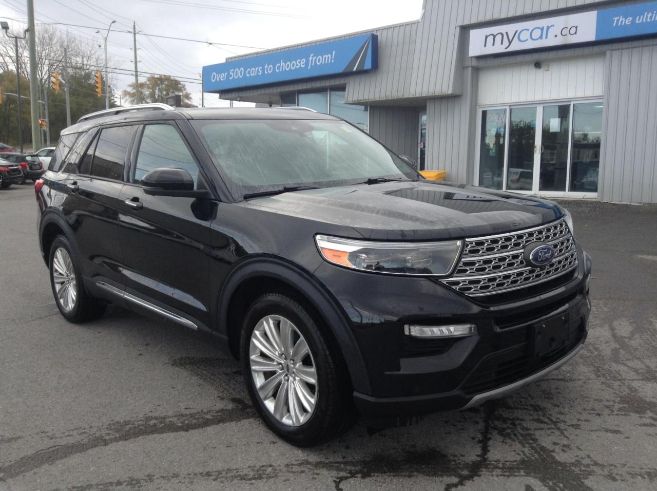 Used 2020 Ford Explorer Limited LOADED LIMITED!! NAV. 7 PASS. PANO MOONROOF. LEATHER. 20