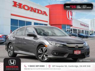 Used 2018 Honda Civic EX-T REARVIEW CAMERA | REMOTE STARTER | HEATED SEATS for sale in Cambridge, ON