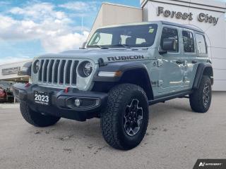 Used 2023 Jeep Wrangler Rubicon Clean CARFAX - Dual Top - Navigation for sale in London, ON