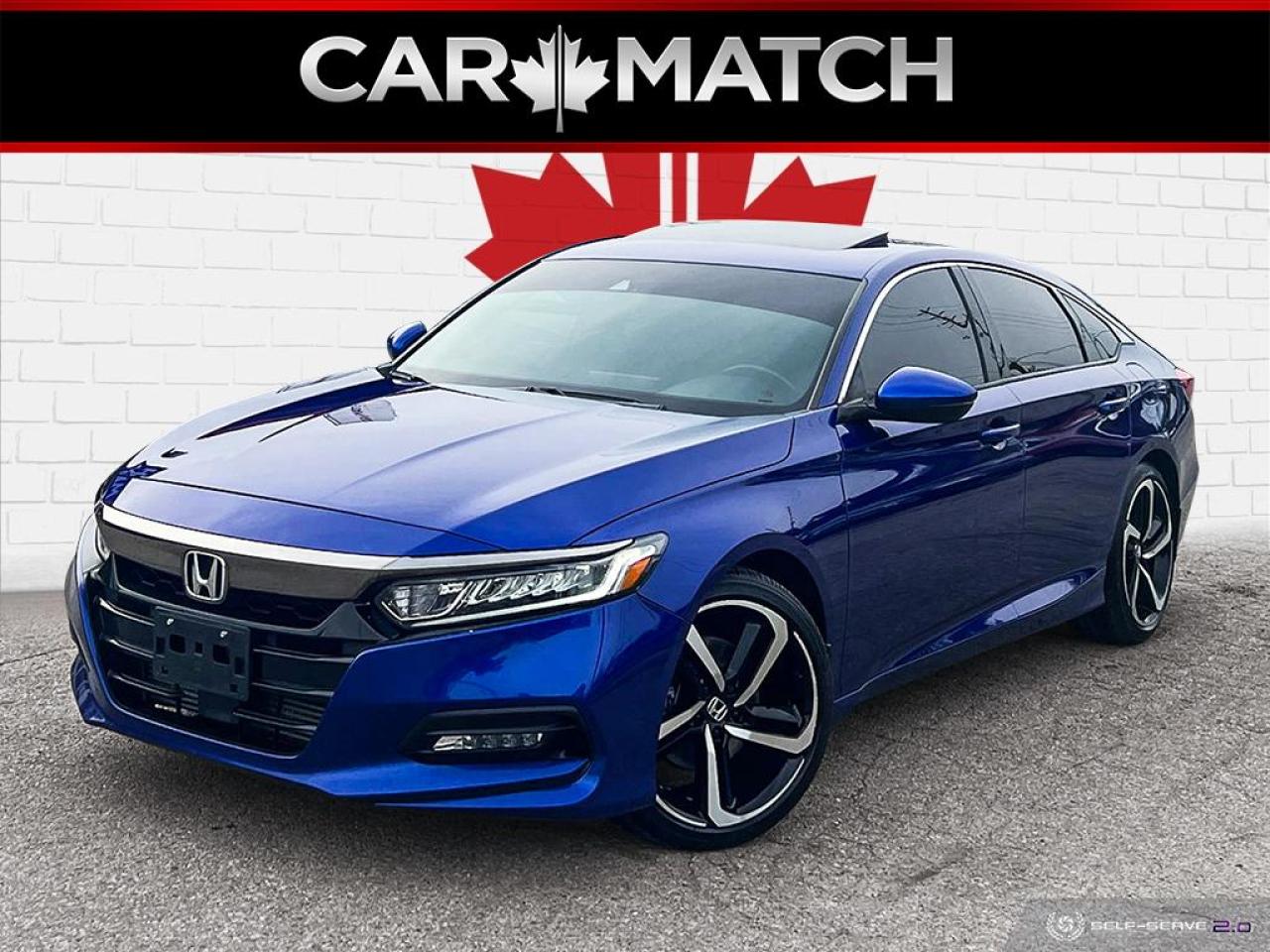 2018 Honda Accord SPORT / SUNROOF / REVERSE CAM / NO ACCIDENTS - Photo #1