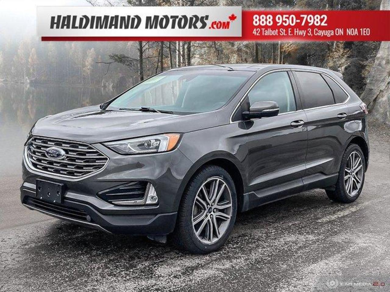 Used 2019 Ford Edge Titanium for sale in Cayuga, ON