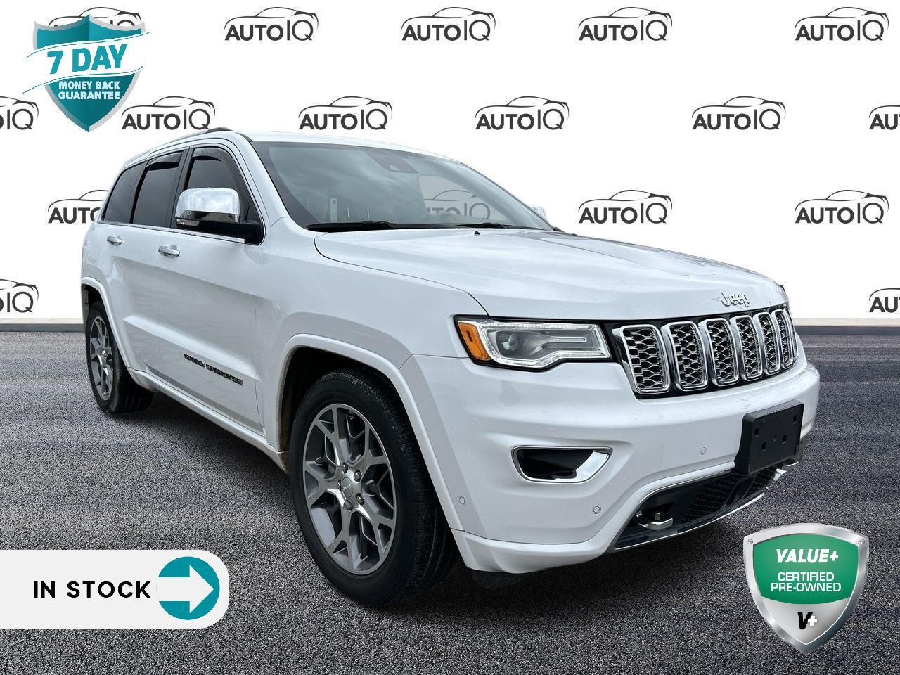 Used 2021 Jeep Grand Cherokee Overland Leather Heated & Vented | Remote Start | Heated Wheel | Panoramic Roof for sale in St. Thomas, ON