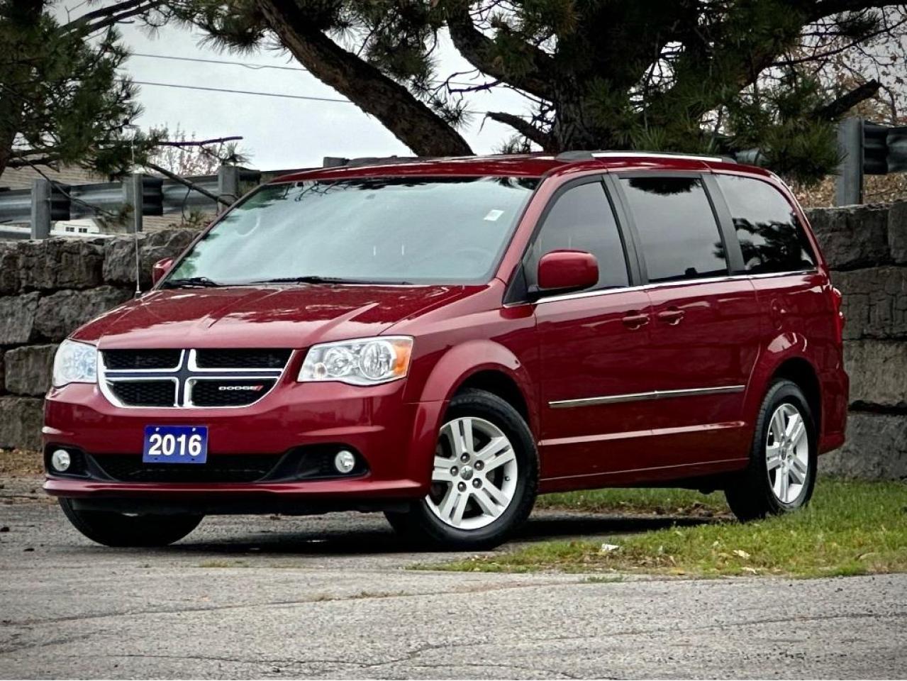 Used 2016 Dodge Grand Caravan CREW | HEATED SEATS & WHEEL | NAV | DVD PLAYER for sale in Waterloo, ON