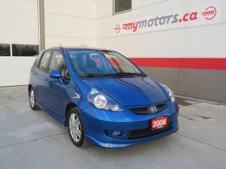 Used 2008 Honda Fit Sport (**AUTOMATIC**ALLOY WHEELS**FOG LIGHTS**AIR CONDITIONING**AM/FM/CD PLAYER**CRUISE**POWER WINDOWS** POWER LOCKS**) for sale in Tillsonburg, ON