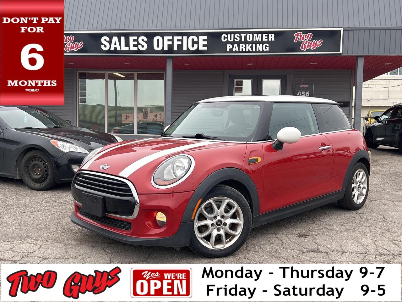 Used 2016 MINI Cooper Hardtop Auto | Panoroof | Htd Leather | Bluetooth | for sale in St Catharines, ON