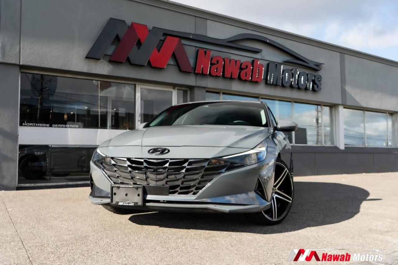 Used 2023 Hyundai Elantra LUXURY|LEATHER INTERIOR|ALLOYS|SUNROOF|BOSE AUDIO SYSTEM| for sale in Brampton, ON