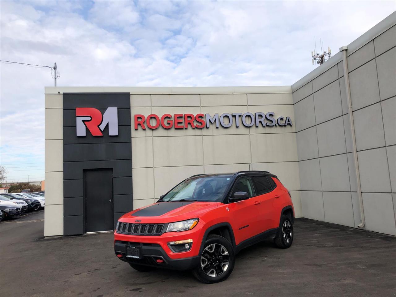 Used 2017 Jeep Compass TRAILHAWK 4X4 - NAVI - PANO ROOF - LEATHER - REVERSE CAM for sale in Oakville, ON