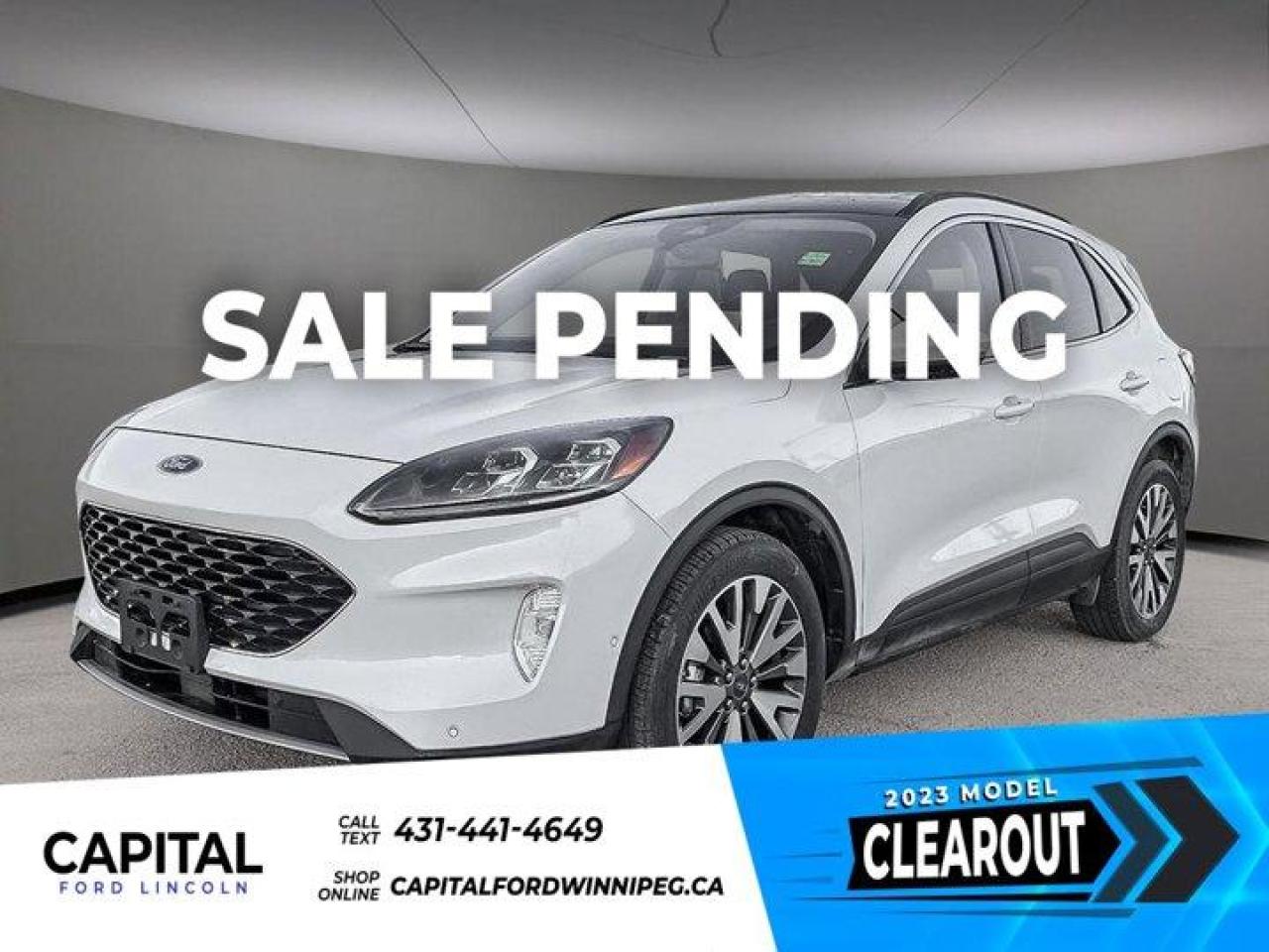 Used 2020 Ford Escape Titanium Hybrid for sale in Winnipeg, MB