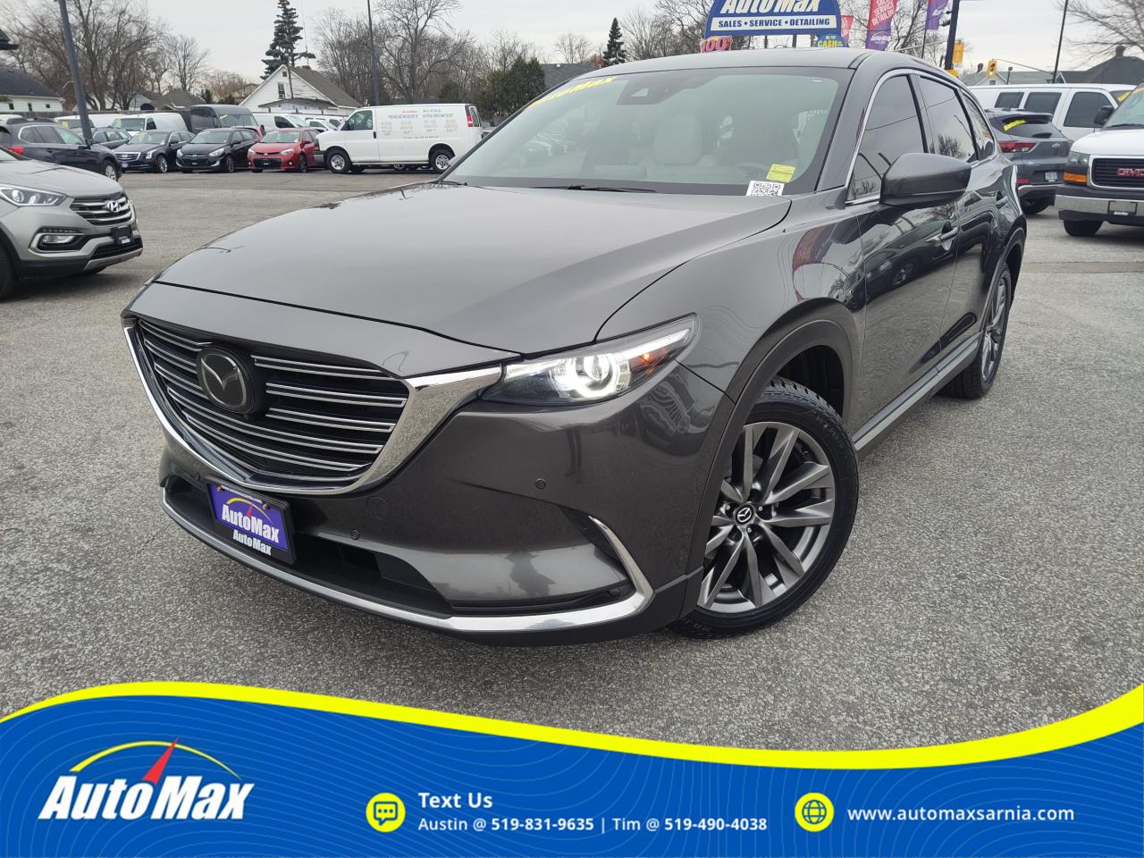 Used 2020 Mazda CX-9 Signature AWD-LOADED WITH OPTIONS! 6 PASSENGER! for sale in Sarnia, ON