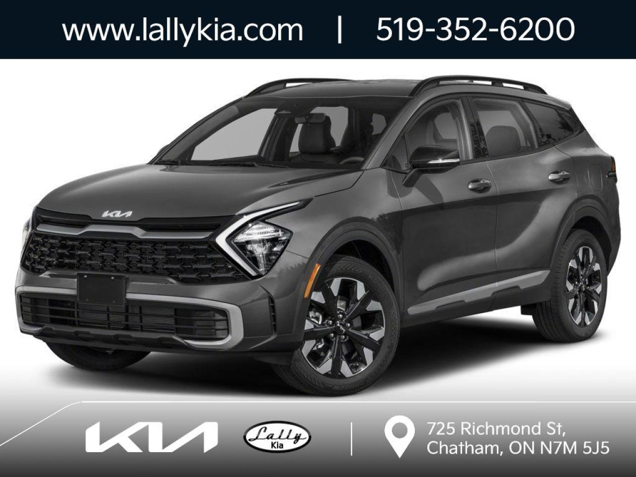 New 2024 Kia Sportage X-Line Limited w/Black Interior for sale in Chatham, ON