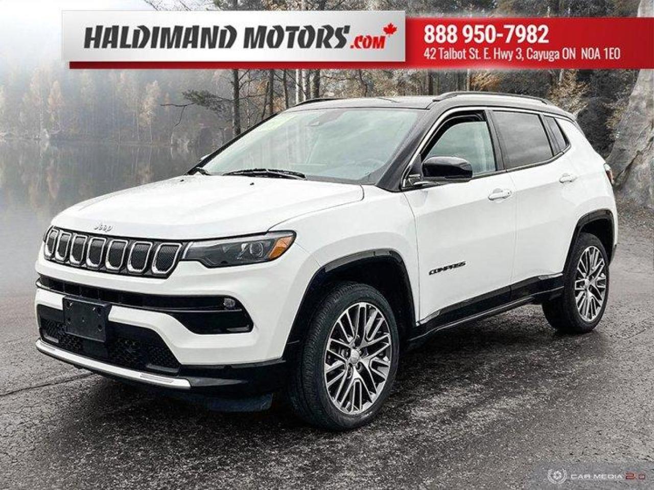 Used 2022 Jeep Compass LIMITED for sale in Cayuga, ON