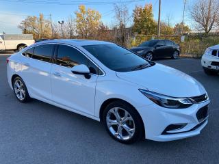 Used 2017 Chevrolet Cruze Premier ** CARPLAY, NAV, HTD LEATH ** for sale in St Catharines, ON