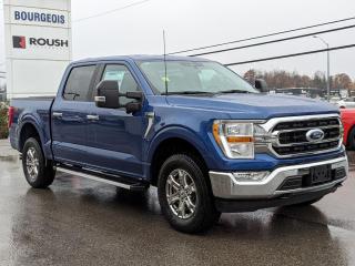 <b>360 Camera, XTR Package, 18-inch Chrome Wheels, Spray-In Bed Liner!</b><br> <br> <br> <br>  This Ford F-150 is arguably the most capable truck in the class, and it features a spacious, comfortable interior. <br> <br>The perfect truck for work or play, this versatile Ford F-150 gives you the power you need, the features you want, and the style you crave! With high-strength, military-grade aluminum construction, this F-150 cuts the weight without sacrificing toughness. The interior design is first class, with simple to read text, easy to push buttons and plenty of outward visibility. With productivity at the forefront of design, the F-150 makes use of every single component was built to get the job done right!<br> <br> This atlas blue metallic Super Crew 4X4 pickup   has a 10 speed automatic transmission and is powered by a  325HP 2.7L V6 Cylinder Engine.<br> <br> Our F-150s trim level is XLT. Upgrading to the class leader, this Ford F-150 XLT comes very well equipped with remote keyless entry and remote engine start, dynamic hitch assist, Ford Co-Pilot360 that features lane keep assist, pre-collision assist and automatic emergency braking. Enhanced features include aluminum wheels, chrome exterior accents, SYNC 4 with enhanced voice recognition, Apple CarPlay and Android Auto, FordPass Connect 4G LTE, steering wheel mounted cruise control, a powerful audio system, cargo box lights, power door locks and a rear view camera to help when backing out of a tight spot. This vehicle has been upgraded with the following features: 360 Camera, Xtr Package, 18-inch Chrome Wheels, Spray-in Bed Liner. <br><br> View the original window sticker for this vehicle with this url <b><a href=http://www.windowsticker.forddirect.com/windowsticker.pdf?vin=1FTEW1EP4PKF53149 target=_blank>http://www.windowsticker.forddirect.com/windowsticker.pdf?vin=1FTEW1EP4PKF53149</a></b>.<br> <br>To apply right now for financing use this link : <a href=https://www.bourgeoismotors.com/credit-application/ target=_blank>https://www.bourgeoismotors.com/credit-application/</a><br><br> <br/> Incentives expire 2024-05-31.  See dealer for details. <br> <br>Discount on vehicle represents the Cash Purchase discount applicable and is inclusive of all non-stackable and stackable cash purchase discounts from Ford of Canada and Bourgeois Motors Ford and is offered in lieu of sub-vented lease or finance rates. To get details on current discounts applicable to this and other vehicles in our inventory for Lease and Finance customer, see a member of our team. </br></br>Discover a pressure-free buying experience at Bourgeois Motors Ford in Midland, Ontario, where integrity and family values drive our 78-year legacy. As a trusted, family-owned and operated dealership, we prioritize your comfort and satisfaction above all else. Our no pressure showroom is lead by a team who is passionate about understanding your needs and preferences. Located on the shores of Georgian Bay, our dealership offers more than just vehiclesits an experience rooted in community, trust and transparency. Trust us to provide personalized service, a diverse range of quality new Ford vehicles, and a seamless journey to finding your perfect car. Join our family at Bourgeois Motors Ford and let us redefine the way you shop for your next vehicle.<br> Come by and check out our fleet of 80+ used cars and trucks and 190+ new cars and trucks for sale in Midland.  o~o