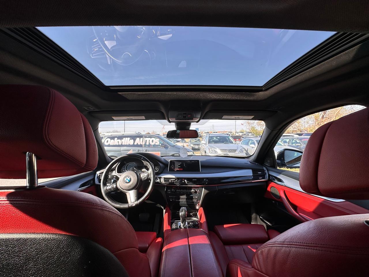 2016 BMW X6 Certified, White on Red Leather, xDrive35i - Photo #17