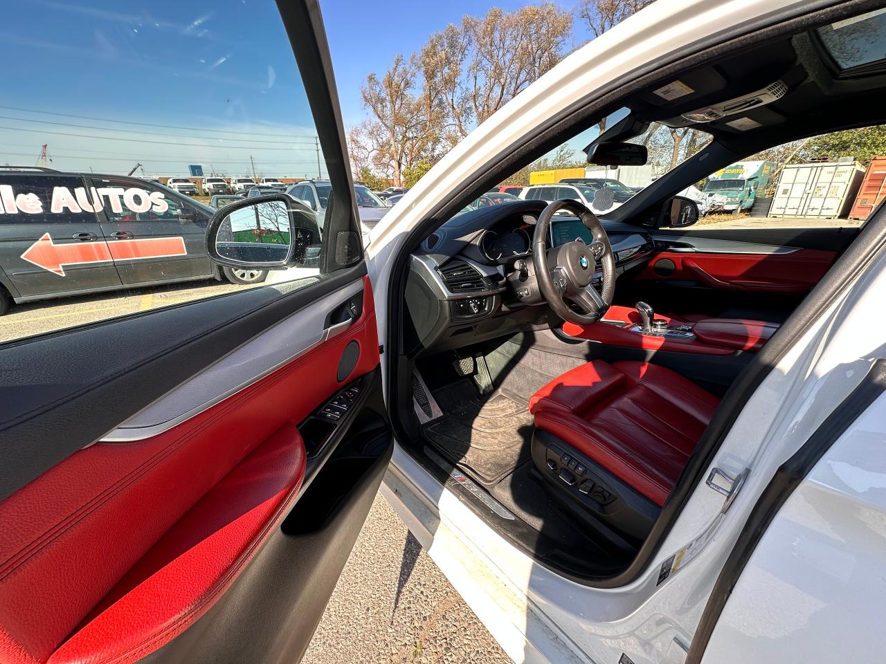 2016 BMW X6 Certified, White on Red Leather, xDrive35i - Photo #20