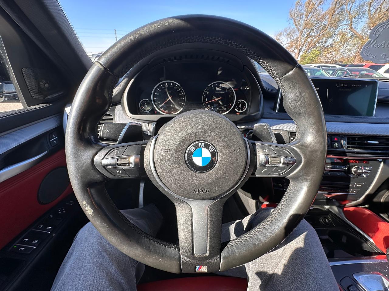 2016 BMW X6 Certified, White on Red Leather, xDrive35i - Photo #25