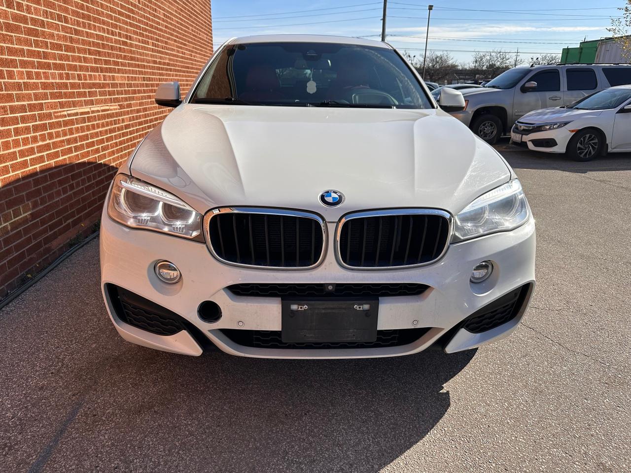 2016 BMW X6 Certified, White on Red Leather, xDrive35i - Photo #3