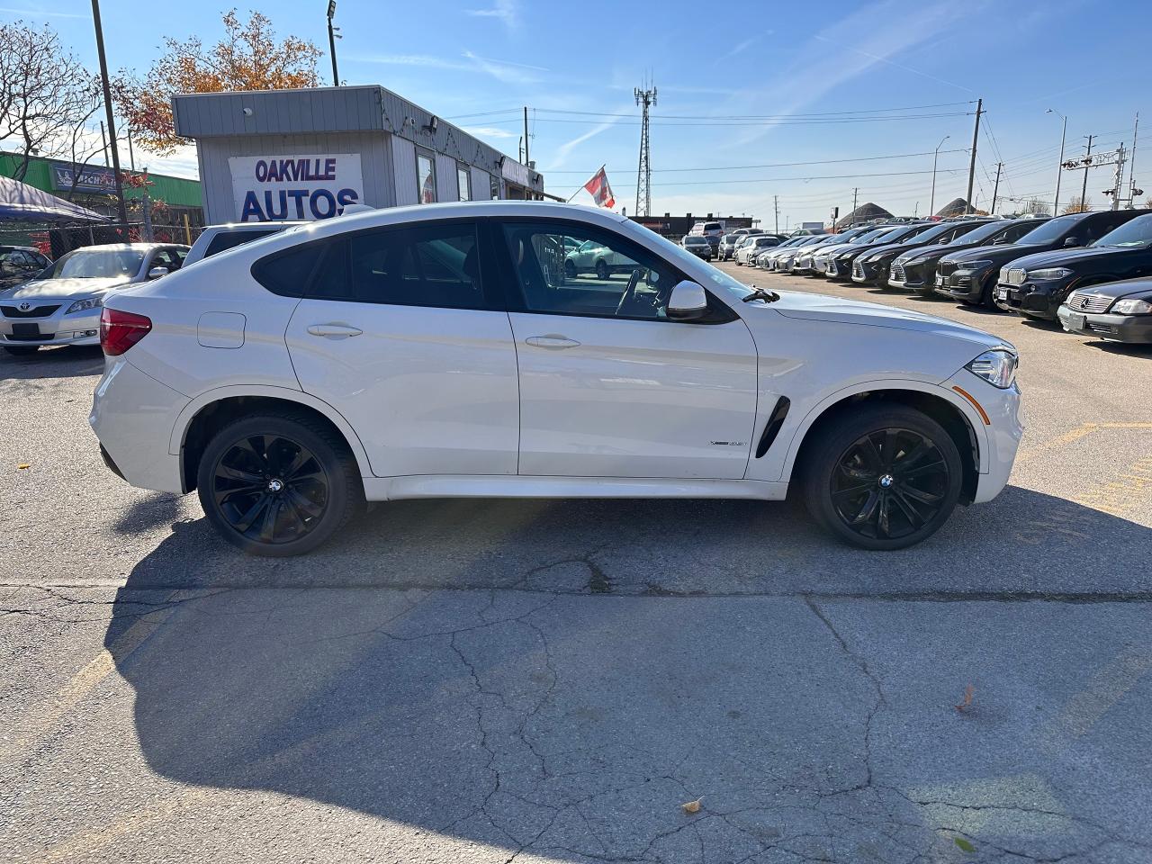 2016 BMW X6 Certified, White on Red Leather, xDrive35i - Photo #9