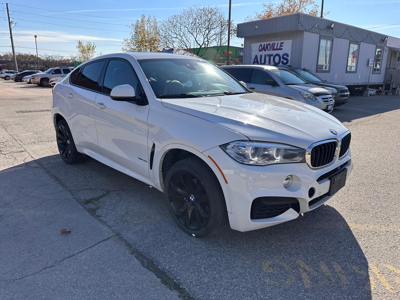 2016 BMW X6 Certified, White on Red Leather, xDrive35i - Photo #8