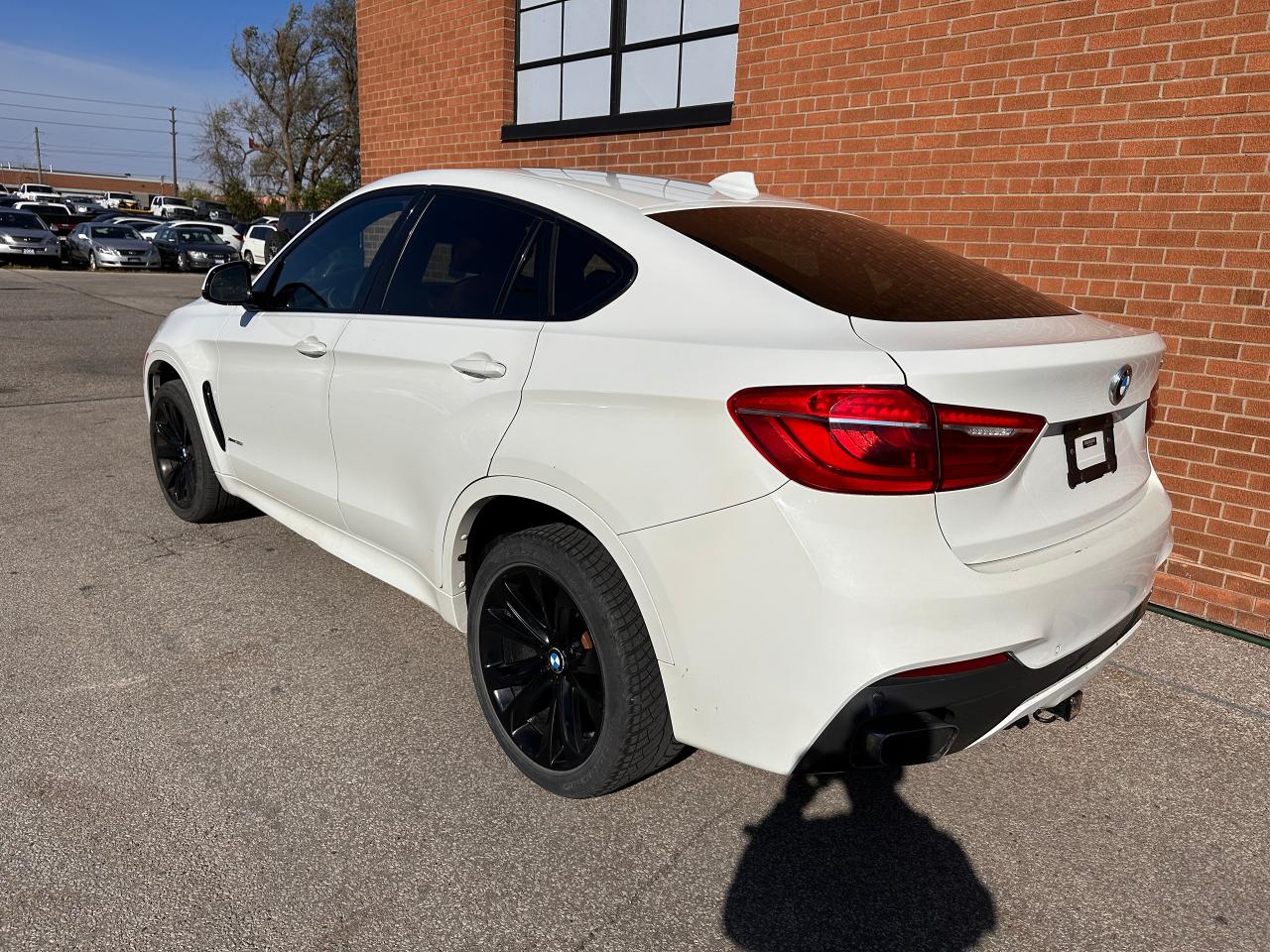 2016 BMW X6 Certified, White on Red Leather, xDrive35i - Photo #6