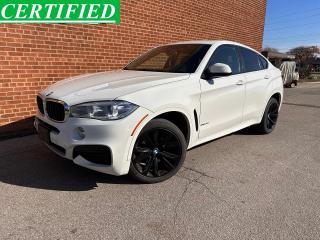 Used 2016 BMW X6 Certified, White on Red Leather, xDrive35i for sale in Oakville, ON